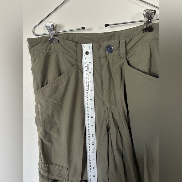 PATAGONIA - Mens 28 CARGO ZIPPER POCKET Army Green/Brown - Picture 3 of 7